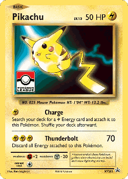 Pikachu 202, XY Black Star Promos
