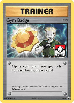 Gym Badge 205, XY Black Star Promos