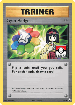 Gym Badge 206, XY Black Star Promos