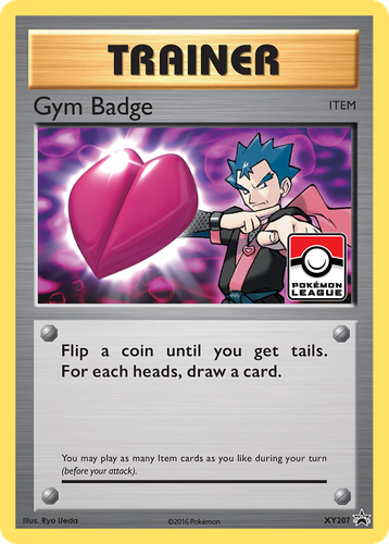 Gym Badge 207, XY Black Star Promos