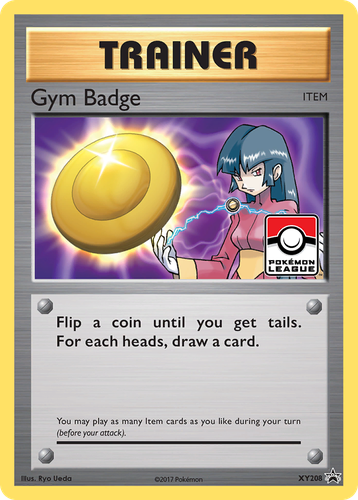 Gym Badge 208, XY Black Star Promos