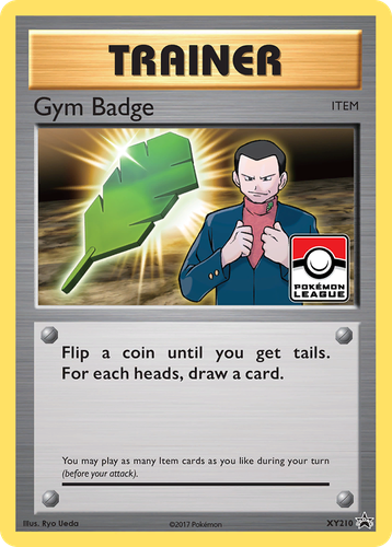 Gym Badge 210, XY Black Star Promos