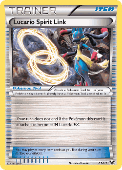 Lucario Spirit Link 211, XY Black Star Promos