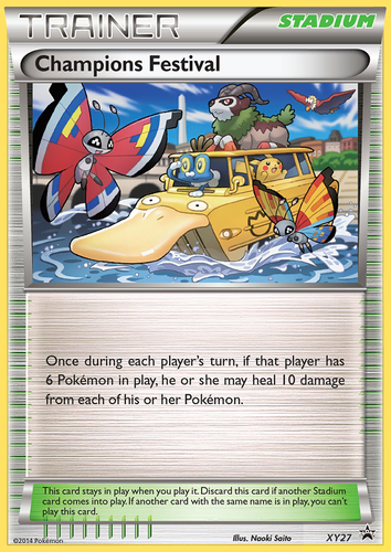 Champions Festival 27, XY Black Star Promos