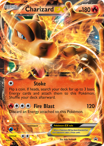 Charizard-EX 29, XY Black Star Promos