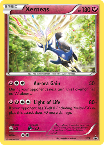 Xerneas 31, XY Black Star Promos
