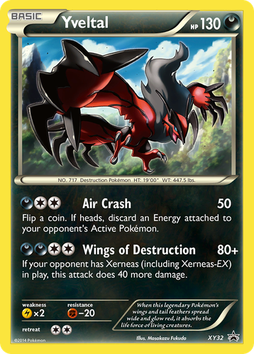 Yveltal 32, XY Black Star Promos