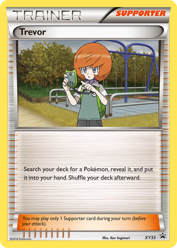Trevor 33, XY Black Star Promos