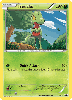 Treecko 36, XY Black Star Promos