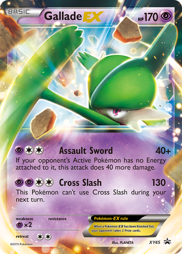 Gallade-EX 45, XY Black Star Promos