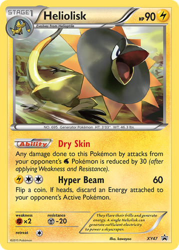 Heliolisk 47, XY Black Star Promos
