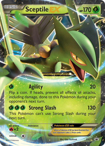 Sceptile-EX 53, XY Black Star Promos
