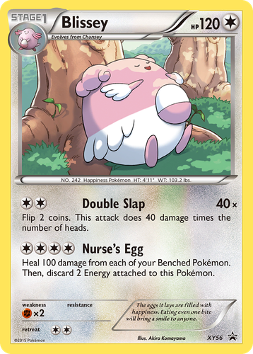 Blissey 56, XY Black Star Promos