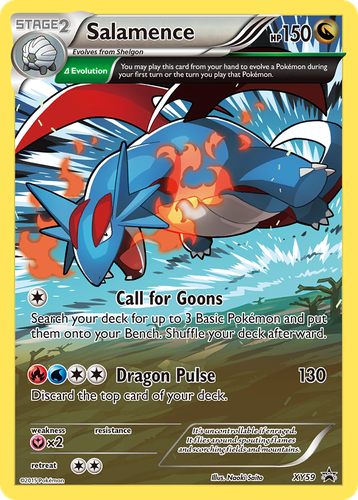 Salamence 59, XY Black Star Promos