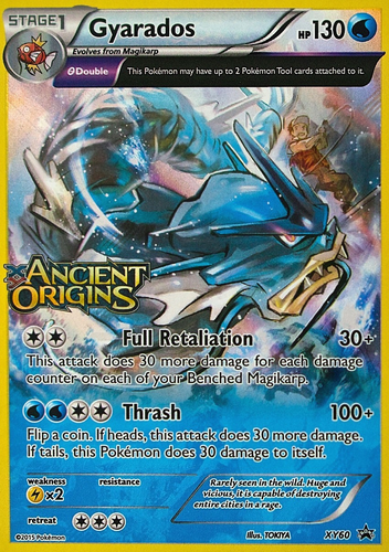 Gyarados 60, XY Black Star Promos