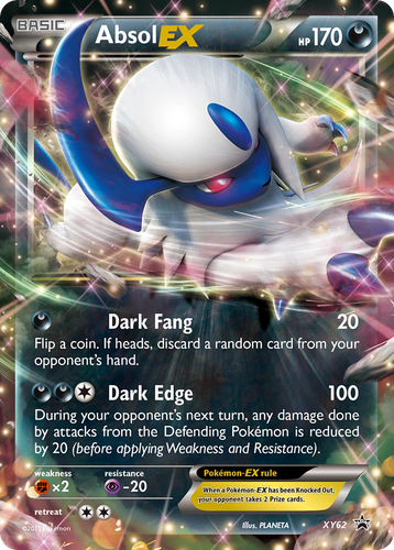 Absol-EX 62, XY Black Star Promos