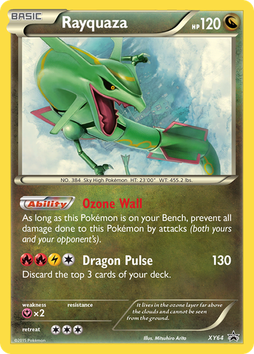 Rayquaza 64, XY Black Star Promos