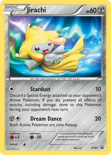 Jirachi 67, XY Black Star Promos
