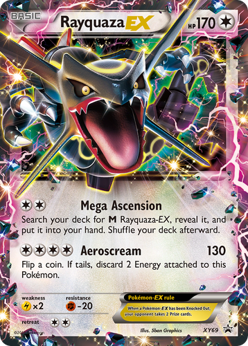 Rayquaza-EX 69, XY Black Star Promos