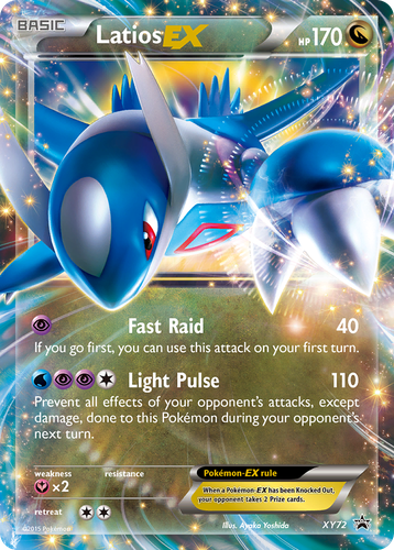 Latios-EX 72, XY Black Star Promos