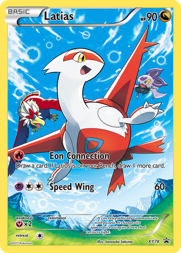 Latias 78, XY Black Star Promos