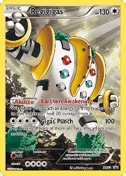 Regigigas 82, XY Black Star Promos