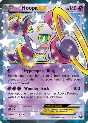 Hoopa-EX 85, XY Black Star Promos