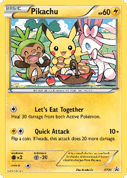 Pikachu 95, XY Black Star Promos