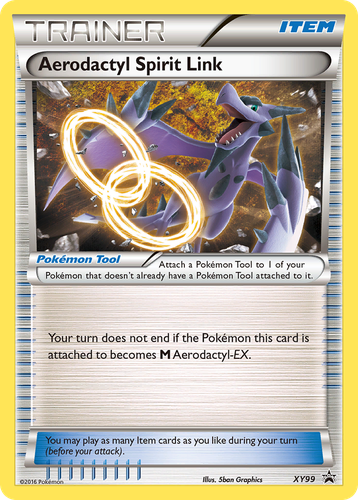 Aerodactyl Spirit Link 99, XY Black Star Promos
