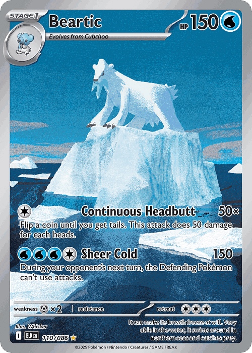 Beartic 110, Black Bolt