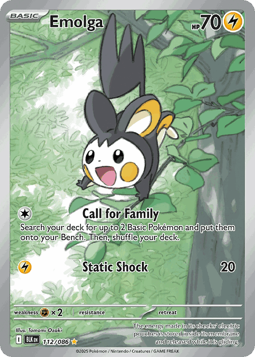 Emolga 112, Black Bolt