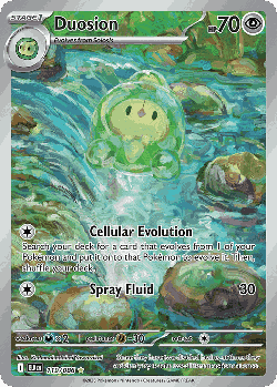 Duosion Pokémon TCG card art