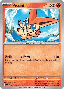 Victini Pokémon TCG card art