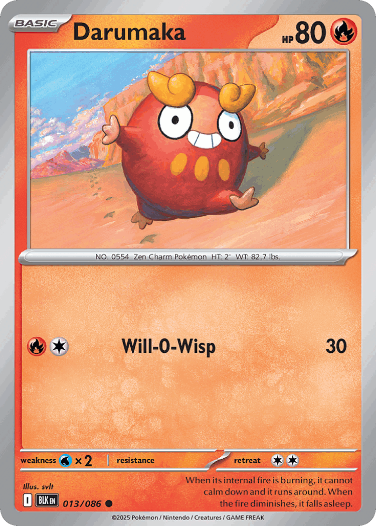 Darumaka #13 from Black Bolt - Common - Illustrated by svlt