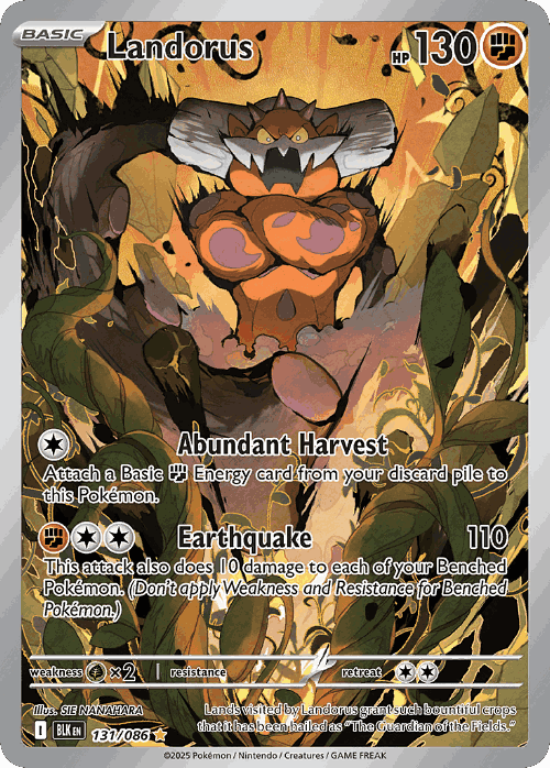 Landorus 131, Black Bolt