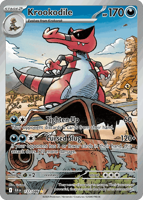 Krookodile 137, Black Bolt