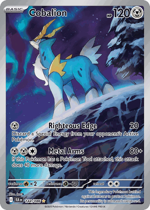 Cobalion 144, Black Bolt