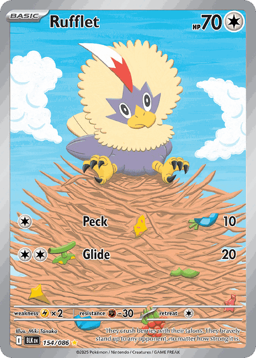 Rufflet 154, Black Bolt