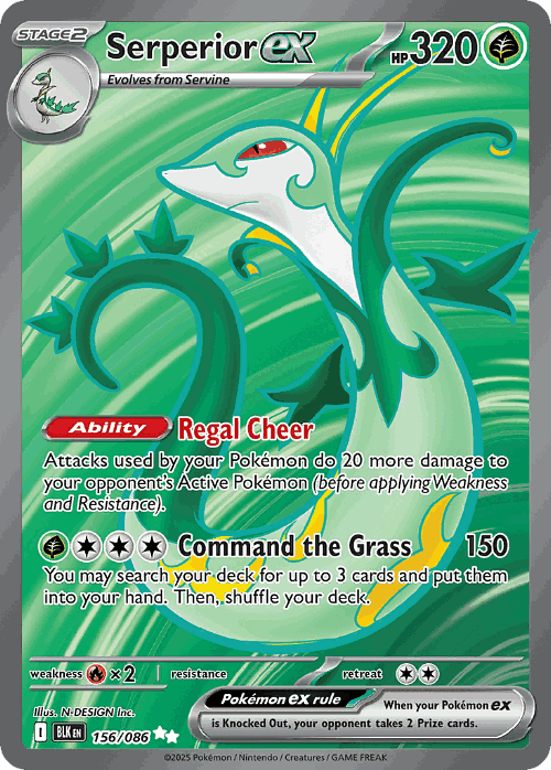 Serperior ex 156, Black Bolt