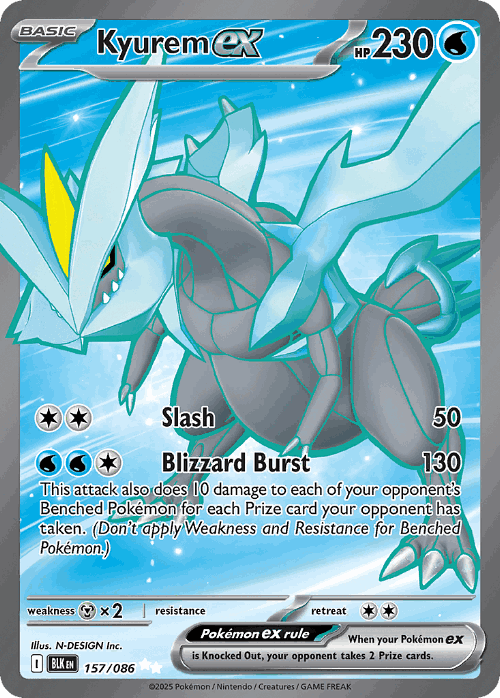 Kyurem ex 157, Black Bolt