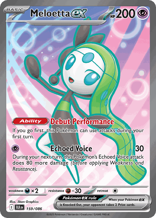 Meloetta ex 159, Black Bolt