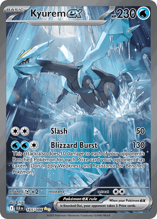 Kyurem ex 165, Black Bolt
