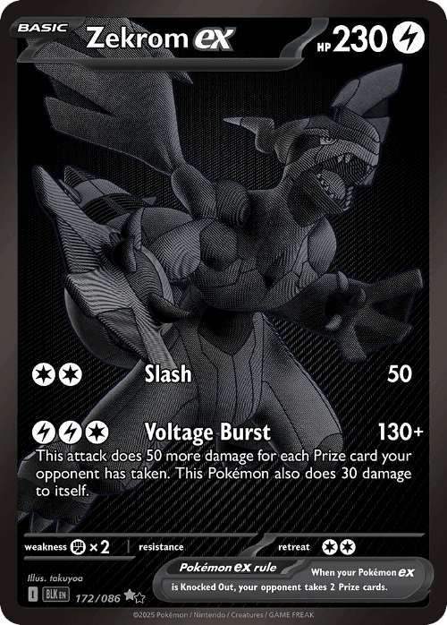 Zekrom ex 172, Black Bolt