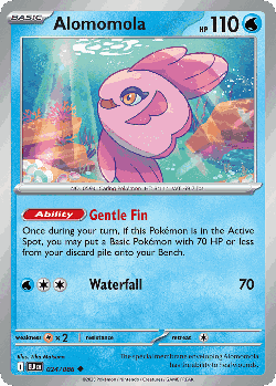 Alomomola Pokémon TCG card art