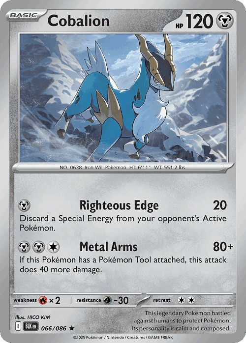 Cobalion 66, Black Bolt