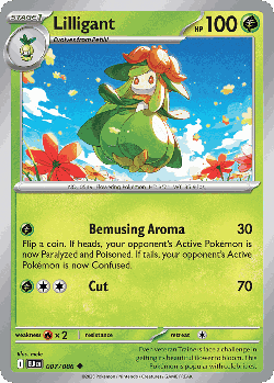 Lilligant Pokémon TCG card art