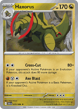 Haxorus 70, Black Bolt
