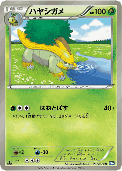 Grotle Pokémon TCG card art