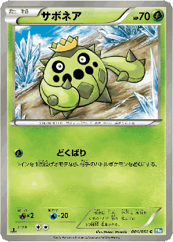Cacnea Pokémon TCG card art