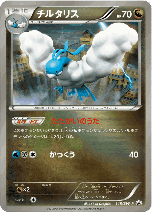 Altaria 148, Black & White Promos